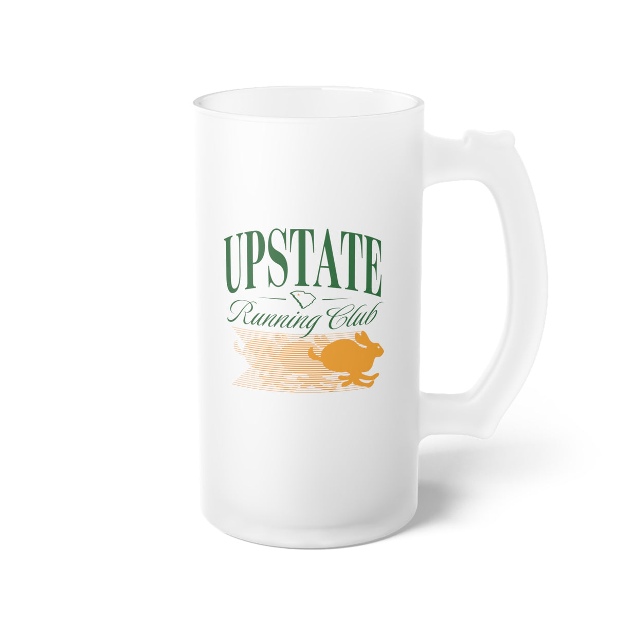 Upstate Running Club Frosted Beer Mug 16oz