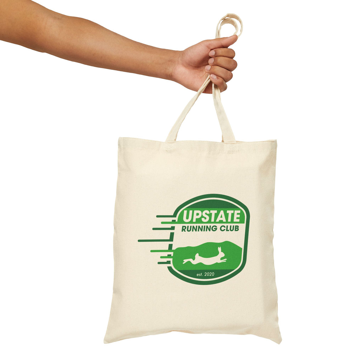 Upstate Running Club Badge Canvas Tote