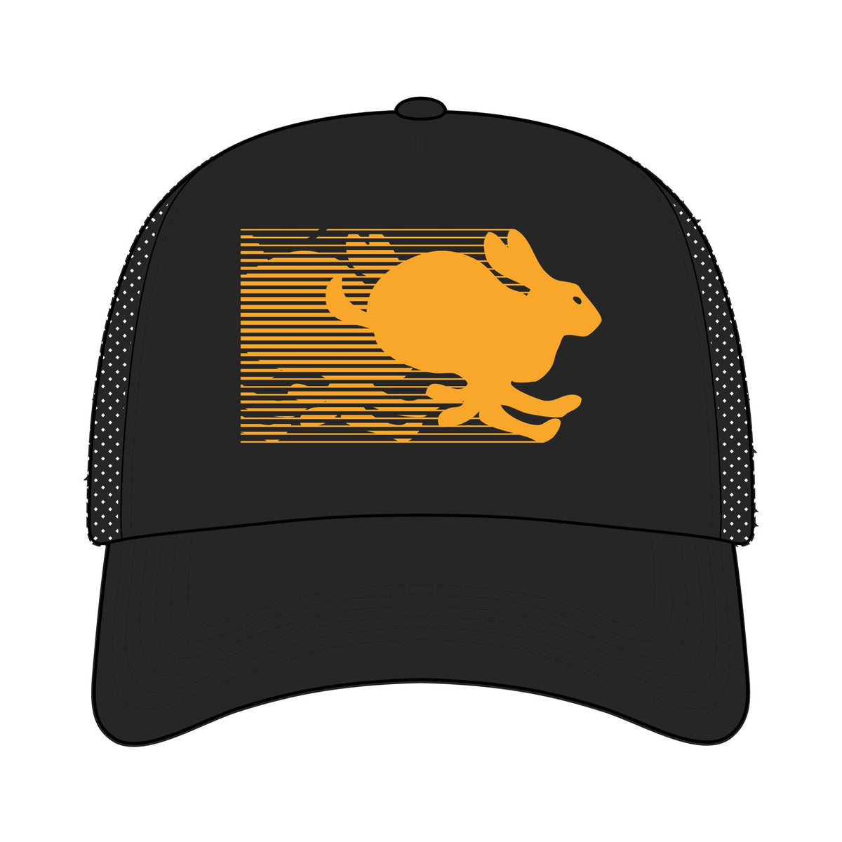 Upstate Running Club Gold Hare Trucker Hat