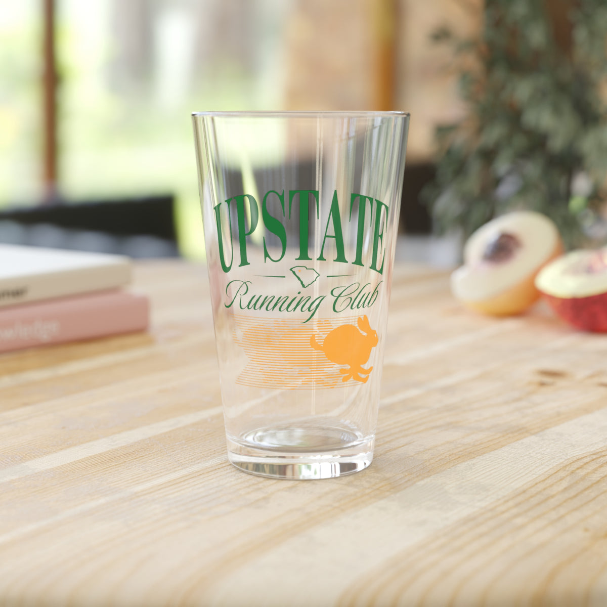 Upstate Running Club Pint Glass 16oz