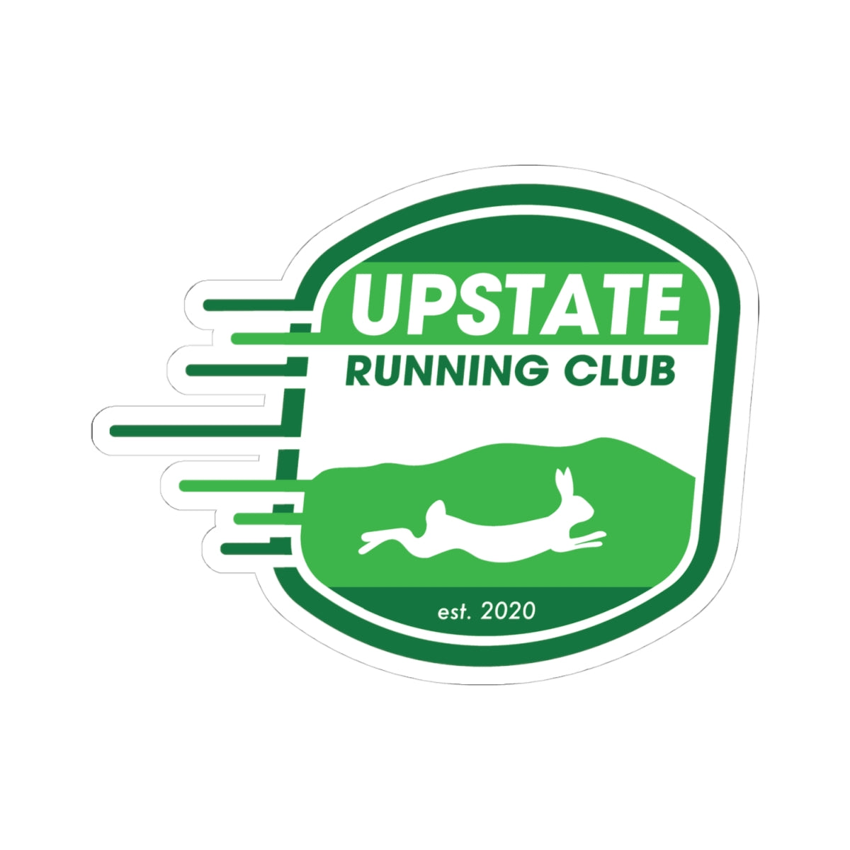 Upstate Running Club Badge Sticker