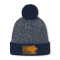 Upstate Running Club Gold Hare Pom Beanie