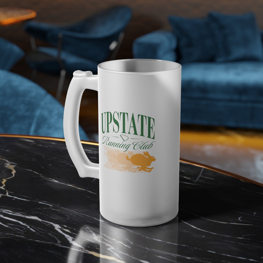 Upstate Running Club Frosted Beer Mug 16oz