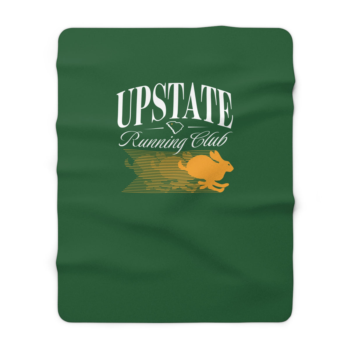 Upstate Running Club Sherpa Fleece Blanket