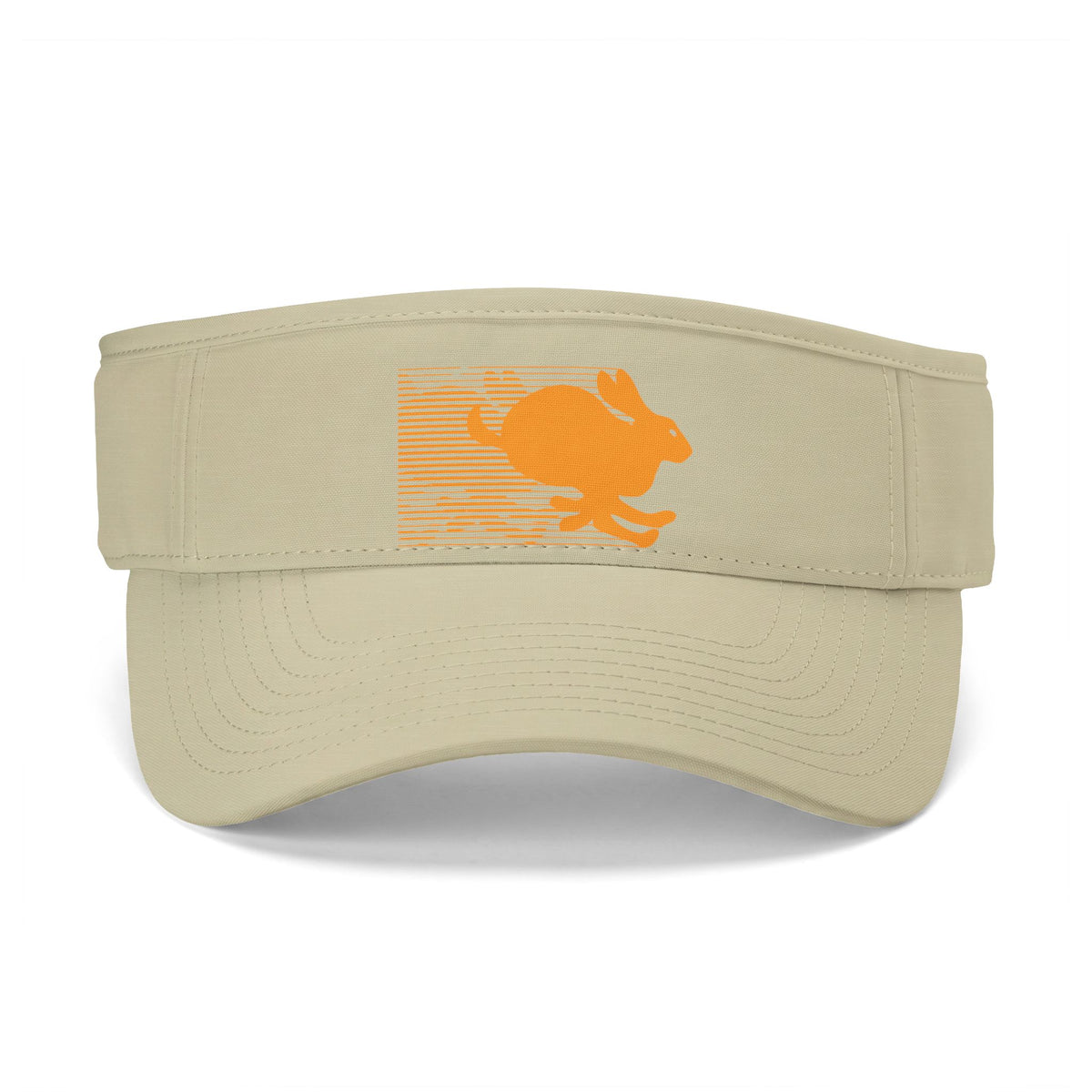 Upstate Running Club Gold Hare Visor