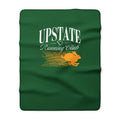 Upstate Running Club Sherpa Fleece Blanket