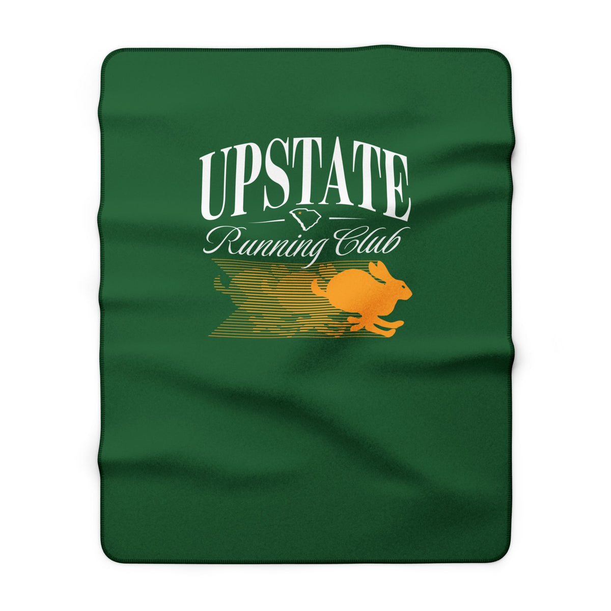 Upstate Running Club Sherpa Fleece Blanket