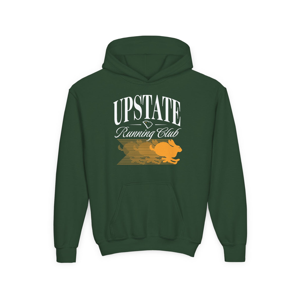 Upstate Running Club Classic Youth Hoodie – Dark