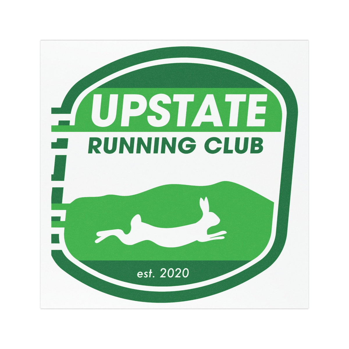 Upstate Running Club Badge Car Magnet