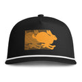 Upstate Running Club Gold Hare Rope Hat