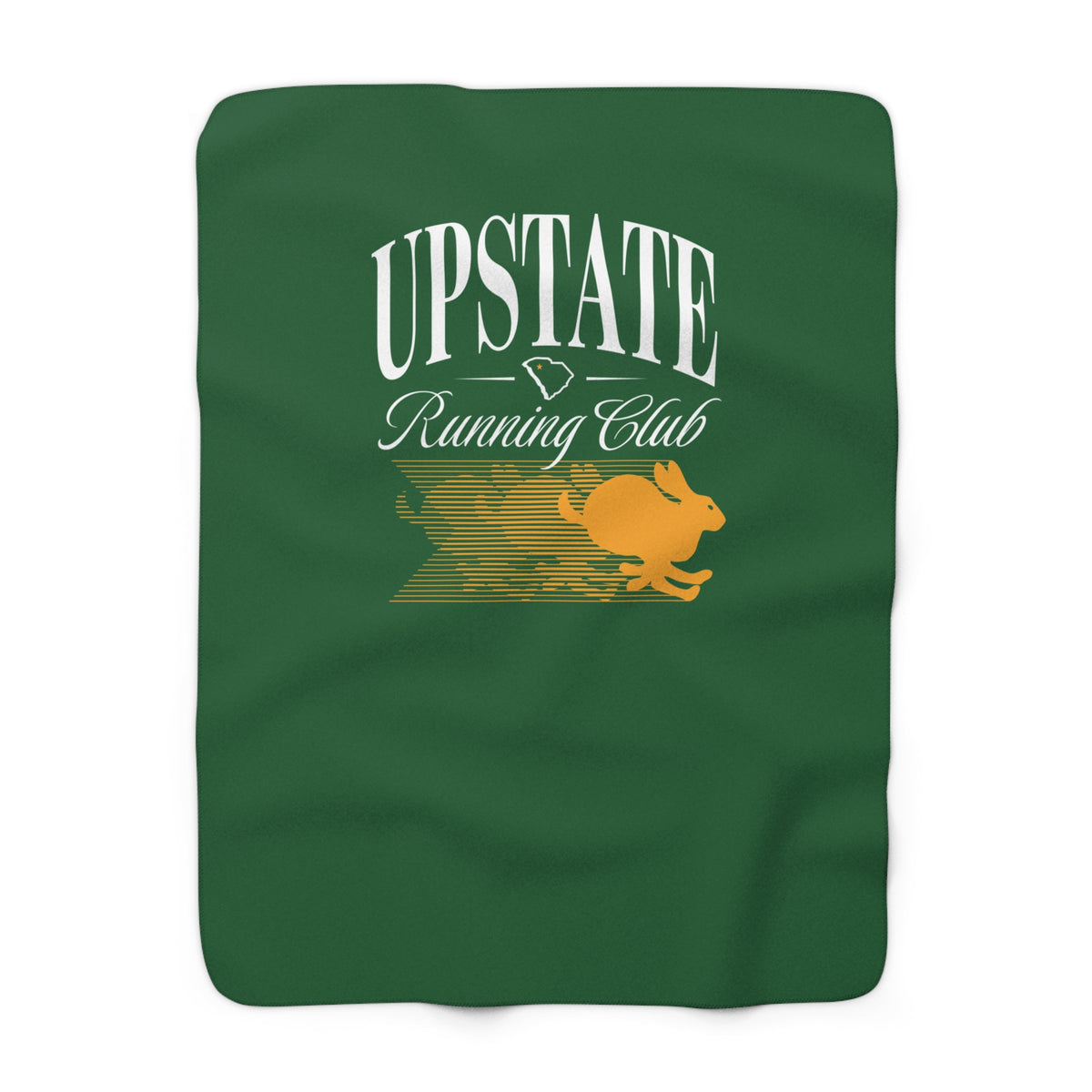 Upstate Running Club Sherpa Fleece Blanket